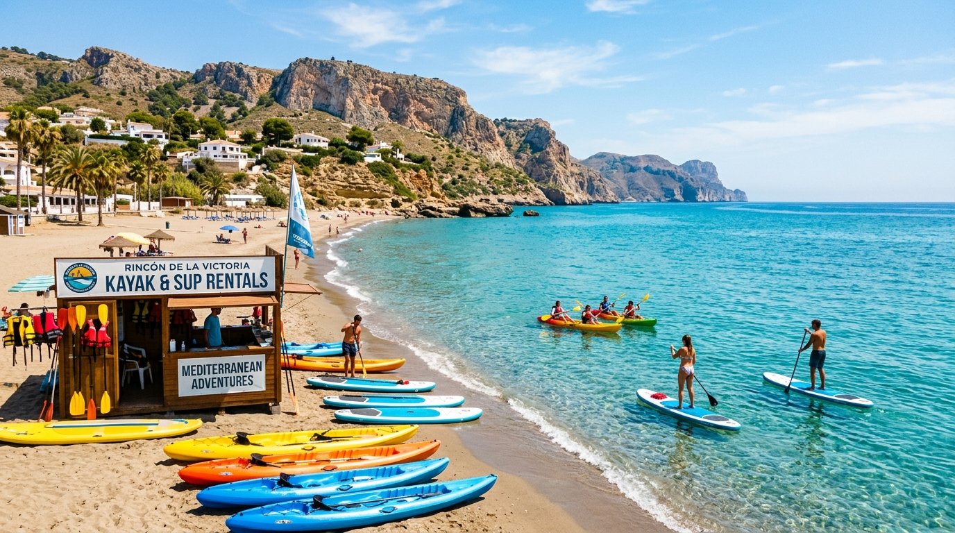 Alquiler Kayak y Paddle Surf Rincón de la Victoria Málaga
